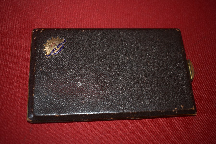 WW2 AUSTRALIAN CIGARETTE CASE-SOLD